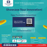 Paper Presentation 2024 Technical Event Poster